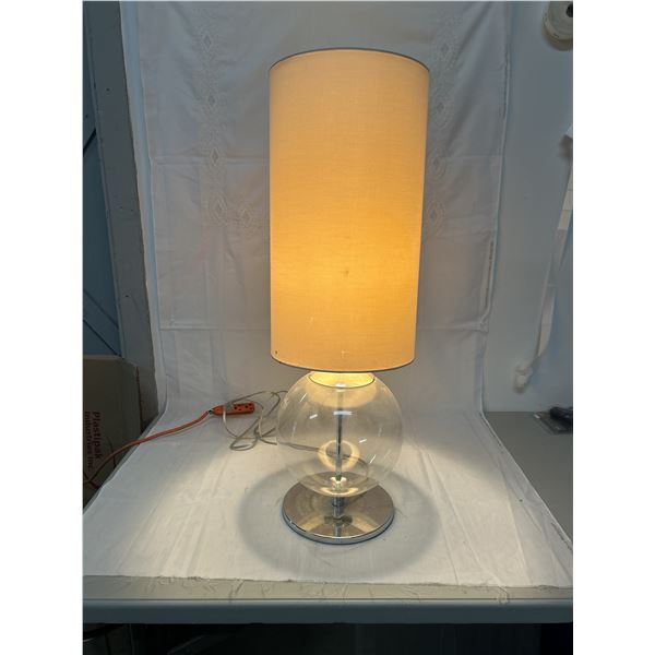 Plastic Table Lamp Modern *works
