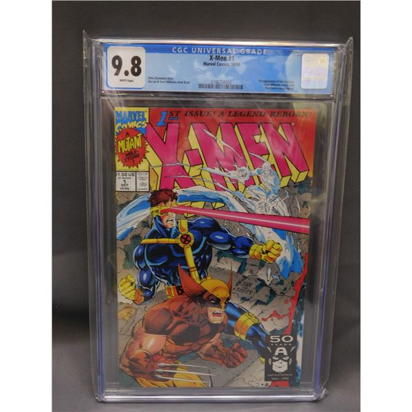 9.8 CGC Universal Grade X-Men #1 Marvel Comics 10/91