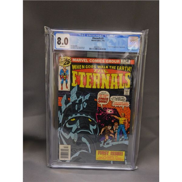 8.0 CGC Universal Grade Eternals #1 Marvel Comics 7/76