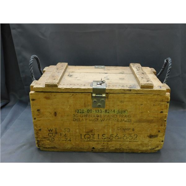 Vintage Canadian Forces Grenade Carrying Case