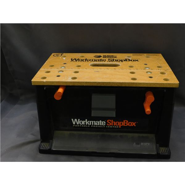 Workmate Shop Box Portable Project Center with Worktop Vise