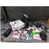 Image 1 : Lot of Assorted Video Game Related Manuals, Xbox 360 Slim Console, Power, Video, Remote, Misc