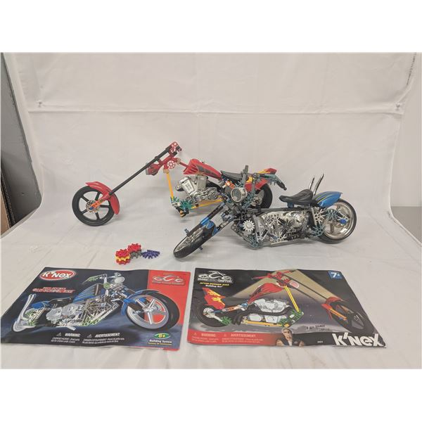 K'nex 1:6 scale Orange County Choppers Motorcycles