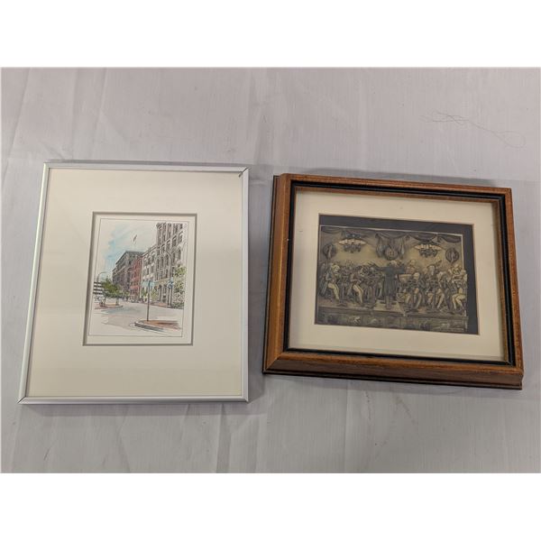 Lot of 2 Arthur St Winnipeg Print Manitoba Chamber Orchestra Paper Tolle