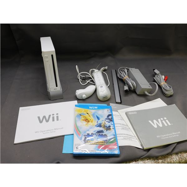 Nintendo Wii Video Game Console Bundle All Accessories Included, SEALED Pokken Tournament