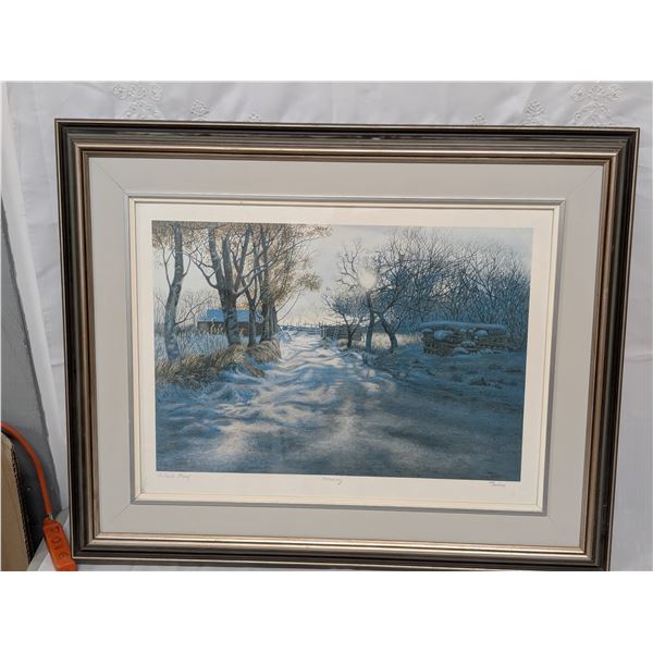 Geo Jenkins Morning Artist Proof Framed Print