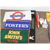 Image 2 : Lot of Assorted Bar Keg Pulls / Knobs, Towels, Spill Map