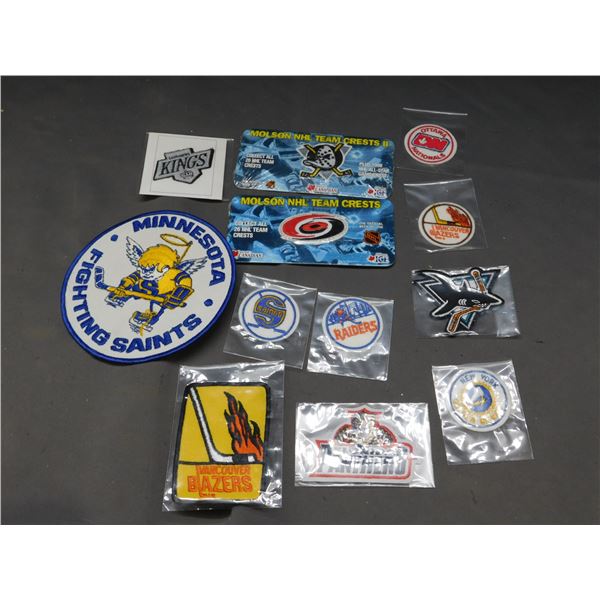 Lot of Assorted Sports Patches, NHL Hockey