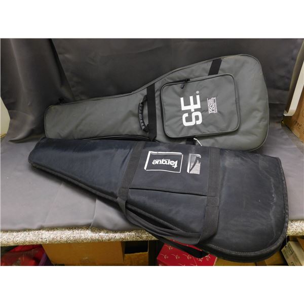 Lot of 2 Torque and SE PRS Guitars Bags Carry Cases