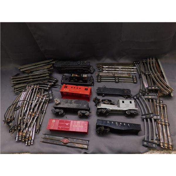 Lot of O Scale Lionel Trains and Track