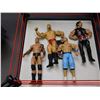 Image 2 : Sentinel Military Toy Helicoptor and WWE WWF Wrestling Ring and 4 Jakks / Mattel Figurines