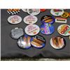 Image 4 : Lot of Large Buttons Pinbacks Advertising Fast Food Mostly McDonalds