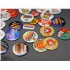 Image 5 : Lot of Large Buttons Pinbacks Advertising Fast Food Mostly McDonalds