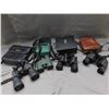 Image 1 : Lot of 4 Binoculars with Cases