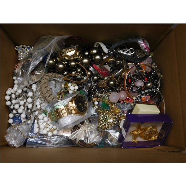 Approx 10 LBS of Assorted Costume Jewelry
