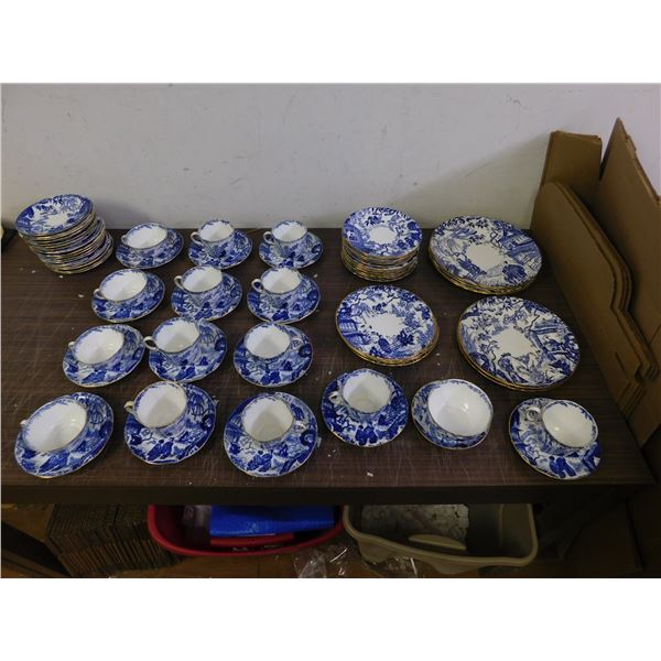 Lot of 70 PCS Royal Crown Derby Mikado Cup Saucer Plate
