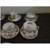 Image 2 : Lot of 12Royal Albert Cups and Saucers Some Serving Pieces