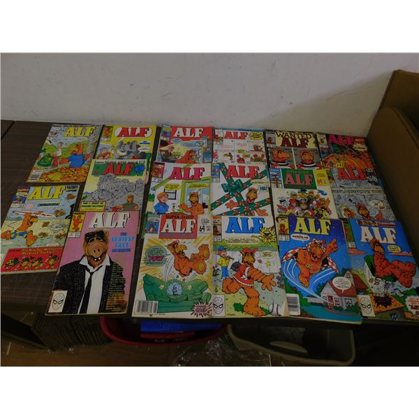 Lot of 17 Marvel Alf Comics