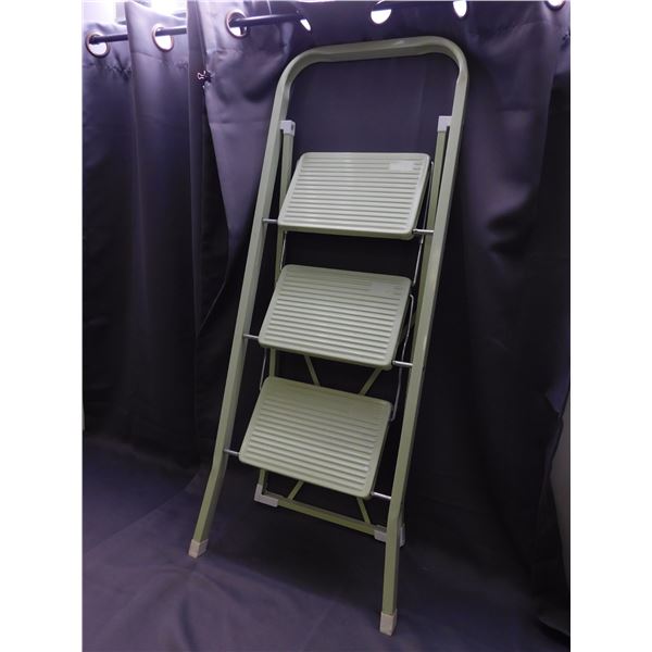 Mint Green 3-Step Ladder