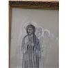 Image 2 : Religious Deities Framed Original Sketch Artwork 17" x 13"