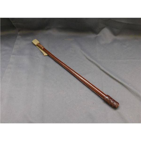 Antique Leather Clad Riding Crop