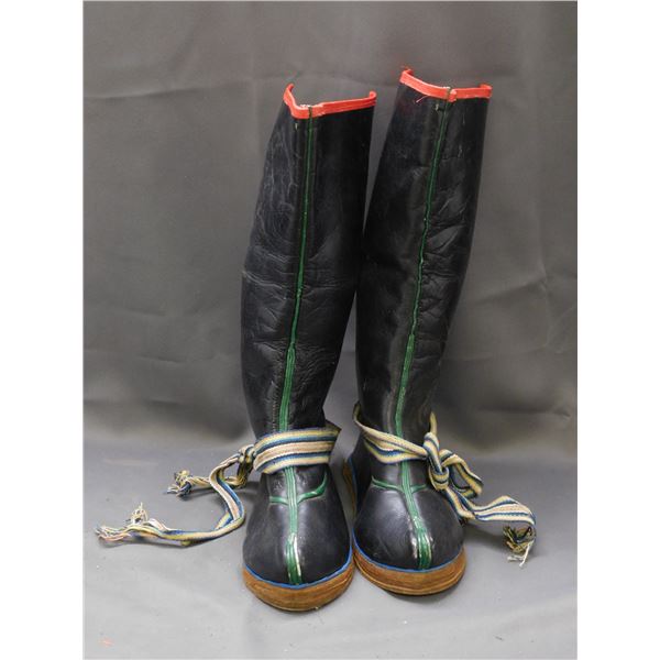 Leather Tibetan Mountain Boots