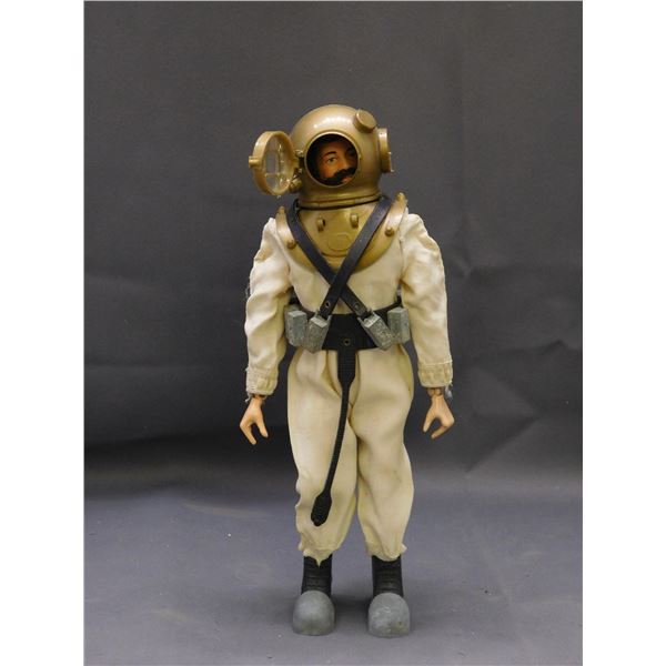 Vintage GI Joe 1960s 12" Deep Sea Diver Action Figure Doll