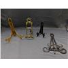 Image 1 : Lot of Display Stands Plate Stands, Picture Stands