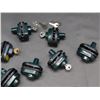 Image 3 : Lot of 9 UNEX Gun Trigger Locks and 1 Padlock