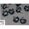 Image 4 : Lot of 9 UNEX Gun Trigger Locks and 1 Padlock