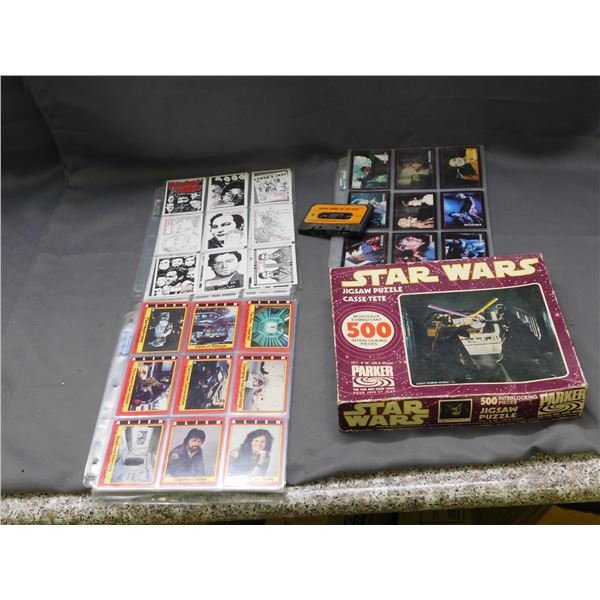 Bloody Vision Card Set (complete), Hellraiser and Alien Card Sets (both missing 2 cards) and Star