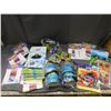 Image 1 : Lot of Party Decorations Batman, Batman Beyond, Hot Wheels, Loot Bags, Table Cloths, X-Men, etc