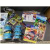 Image 3 : Lot of Party Decorations Batman, Batman Beyond, Hot Wheels, Loot Bags, Table Cloths, X-Men, etc