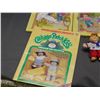 Image 3 : Lot of Cabbage Patch Kids Parker Brothers Books, PVC Figures, Small Doll