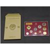 Image 1 : 1974 Russia Leningrad Mint Proof-like 9 Coin Set and Mint medal, encapsulated w Original Packaging
