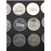 Image 3 : 14 Canadian Nickel Dollars 1968-74 Years + Duplicates