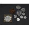 Image 1 : US 1974 Kennedy Half Coin, 5 CDN, 1967 Nickels, 4 Tokens, WPG/OTT Mint, Flin Flon etc