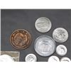 Image 3 : US 1974 Kennedy Half Coin, 5 CDN, 1967 Nickels, 4 Tokens, WPG/OTT Mint, Flin Flon etc