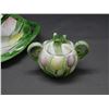 Image 2 : Omnibus Japan Ceramic Pottery Tea Set Tulips
