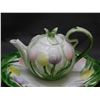 Image 4 : Omnibus Japan Ceramic Pottery Tea Set Tulips