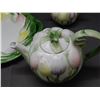 Image 5 : Omnibus Japan Ceramic Pottery Tea Set Tulips