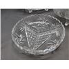 Image 3 : Lot of 3 Crystal Candy Dish, Divided Tray, Dish