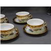 Image 4 : Lot of 15pc Wiuterliug Bavaria German Fine Bone China Tea Cups and Saucers Venezia Venice