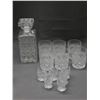 Image 2 : Lot of Crystal Decanter Sets with 6 Glasses Each and 1 Crystal Ice Bucket, Shot Glasses
