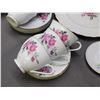 Image 2 : Lot of Assorted Fine Bone China Tea Cups, Saucers, Plates  Blue Rose Ironstone