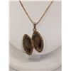 Image 3 : 14k Gold Chain and Locket 8.8 grams