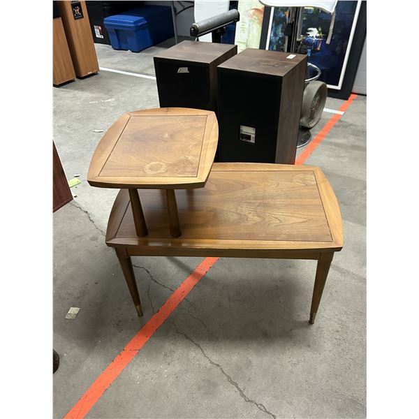 Vintage MCM Mid Century Deilcraft? Walnut Side Table