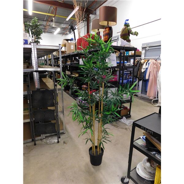 Large Bamboo Fake Plant Tree approx 6ft