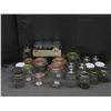Image 1 : Lot of Assorted Glass and Plastic Mason Jars
