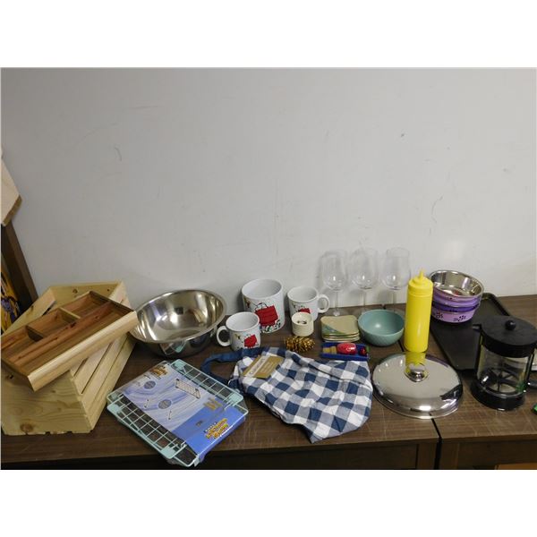 LARGE LOT End of the Run Kitchen & Household Items